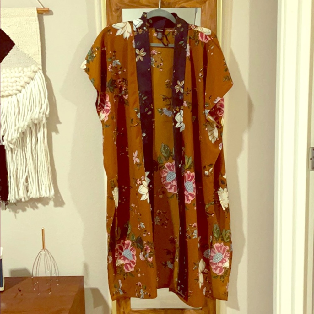 Floral Boho Kaftan/Kimono